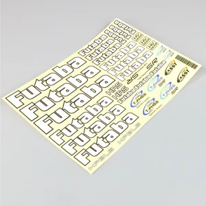Futaba Car Decal Sheet
