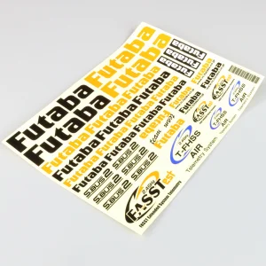 Futaba Air Decal Sheet