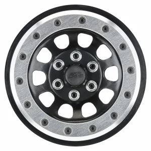 Steelies Silver/Black 2.9 Stamped Steel Dual Offset ( 2/ 10