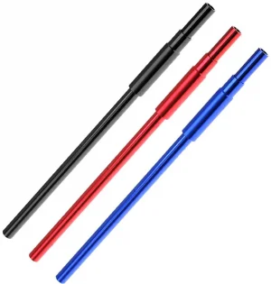 Centre Drive Shaft - Red Aluminium - 4S Mojave