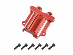 Rear Gearbox Cover - Red Aluminium - Grom
