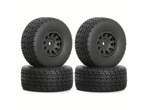 On-Road Tyre w/ Black Rim - 1:18 Mojave
