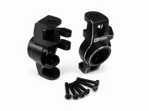 Front Hubs - Black Aluminium - Mini Kraton