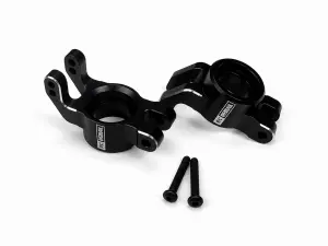 Rear Hubs - Black Aluminium - Mini Kraton