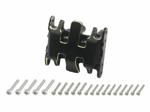 Centre Skid and Mount Plate - Black Brass SCX30