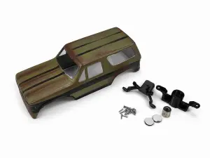 K10 Body - hand painted Fang (Army Green) - SCX30