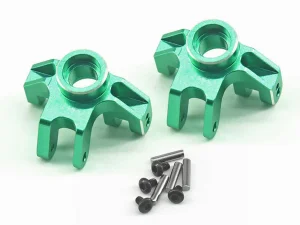 Steering Knuckles Green Aluminium (2) - LMT Mini
