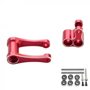 Aluminium Knuckle And Pull Rod - Promoto - Red