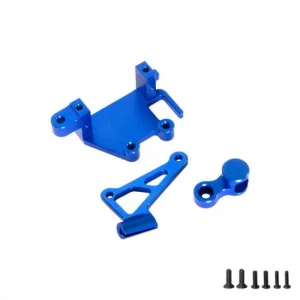 Aluminium Servo Mount Set - Promoto - Blue