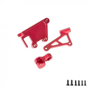 Aluminium Servo Mount Set - Promoto - Red