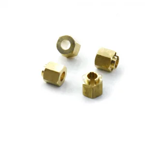 Hex Drives - Ext 4mm Brass(4) TRX-4M ** CLEARANCE **