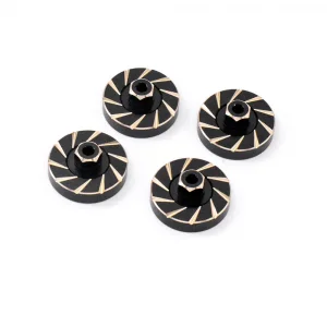 Hex wheel weight Black Brass (4) TRX-4M