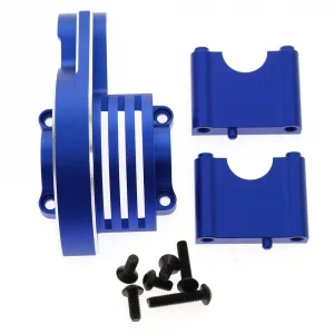 Centre Diff Mount w/ Gear Cover Blue Aluminium Sledge ** CLEARANCE **