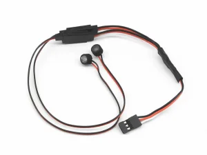 LED Round front lamps w / Covers TRX-4M