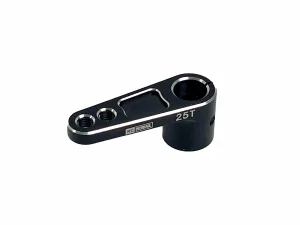 25T Aluminium Servo Horn (15/19mm) Black
