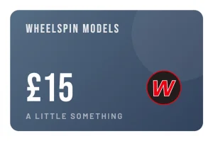 Wheelspin Models £15 Gift Voucher Certificate