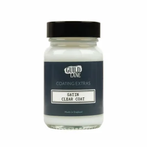 Guild Lane Acrylic Satin Top Coat, Clear (60ml Jar)
