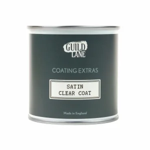 Guild Lane Acrylic Satin Top Coat, Clear (250ml Jar)
