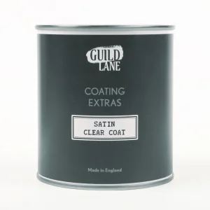 Guild Lane Acrylic Satin Top Coat, Clear (500ml Jar)