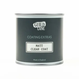 Guild Lane Acrylic Matt Top Coat, Clear (250ml Jar)