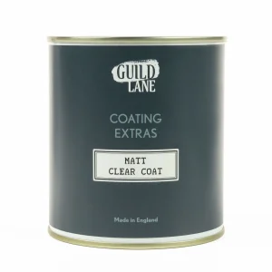 Guild Lane Acrylic Matt Top Coat, Clear (500ml Jar)