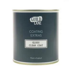 Guild Lane Acrylic Gloss Top Coat, Clear (500ml Jar)