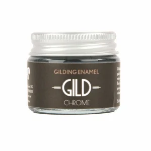 Guild Materials GILD Gilding Enamel Paint, Chrome (15ml Jar)