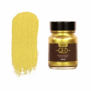 Guild Materials GILD Gilding Enamel Paint, Gold (30ml Jar)