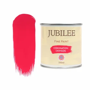 Guild Lane Jubilee Maker Paint (CC-22), Coronation Crimson (250ml)