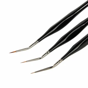 Guild Materials Miniature Angled Brush Set (3 pcs)