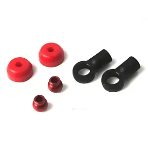 GMade Shock End Set With Rubber Bump Stop