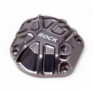 GMade 3D Machined Differential Cover (Ti. Grey) Gs01 Axle