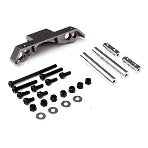 GMade GS01 Front Axle Truss Upper Link Mount (Ti. Grey)
