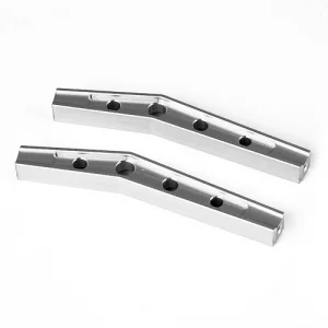 GMade Gs01 Machined M3 78mm Bent Lower Link (Silver) (2)