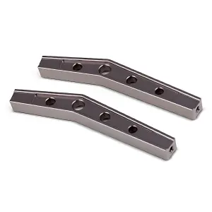 GMade GS01 Machined M3 78mm Bent Lower Link (Ti. Grey) (2)