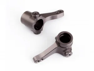 GMade Aluminium One Piece Titanium Grey Knuckle Arm (2)