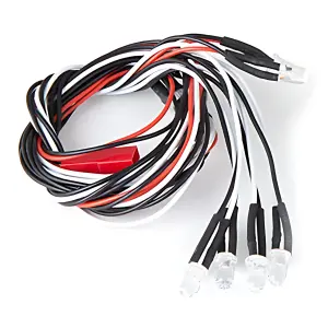 GMade Komodo LED Light Kit 5mm White (4) + 5mm Red (2)
