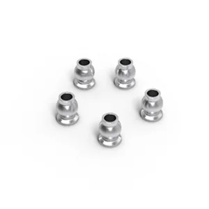 GMade Aluminium Shock End Ball 5.8X7.3mm (Silver) (5)