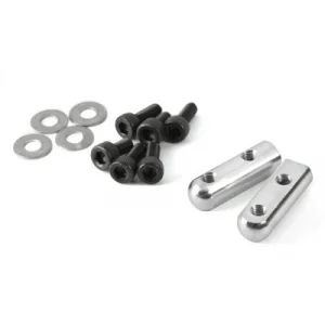 GMade Aluminium Servo Mount Silver (2)