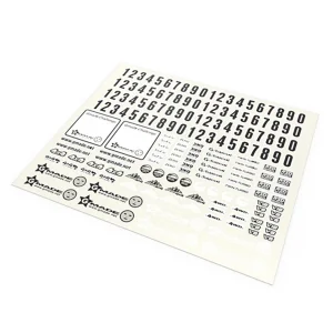 GMade GMade Sponsor Decal Sheet