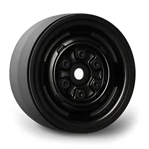 GMade 1.9 VR01 Beadlock Wheels (Black) (2)