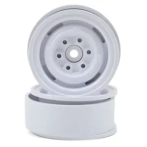 GMade 1.9 VR01 Beadlock Wheels (White) (2)