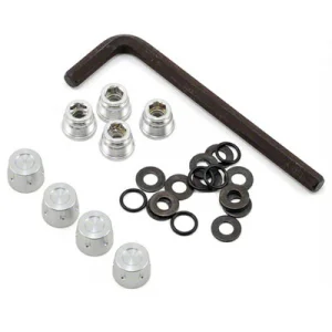 GMade 1.9 Rh01 Wheel Hubs (Silver) (4)