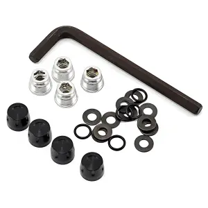 GMade 1.9 RH01 Wheel Hubs (Black) (4)
