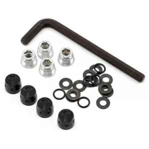 GMade 1.9 Rh01 Wheel Hubs (Black) (4)
