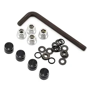 GMade 1.9 RH02 Wheel Hubs (Black) (4)