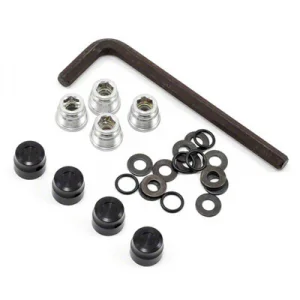 GMade 1.9 Rh02 Wheel Hubs (Black) (4)