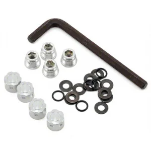 GMade 1.9 Rh03 Wheel Hubs (Silver) (4)