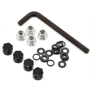 GMade 1.9 Rh03 Wheel Hubs (Black) (4)