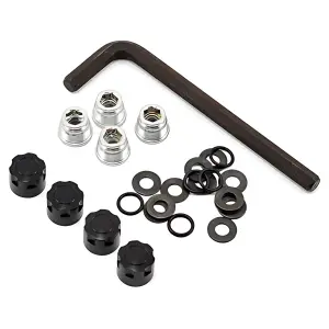 GMade 1.9 RH03 Wheel Hubs (Black) (4)
